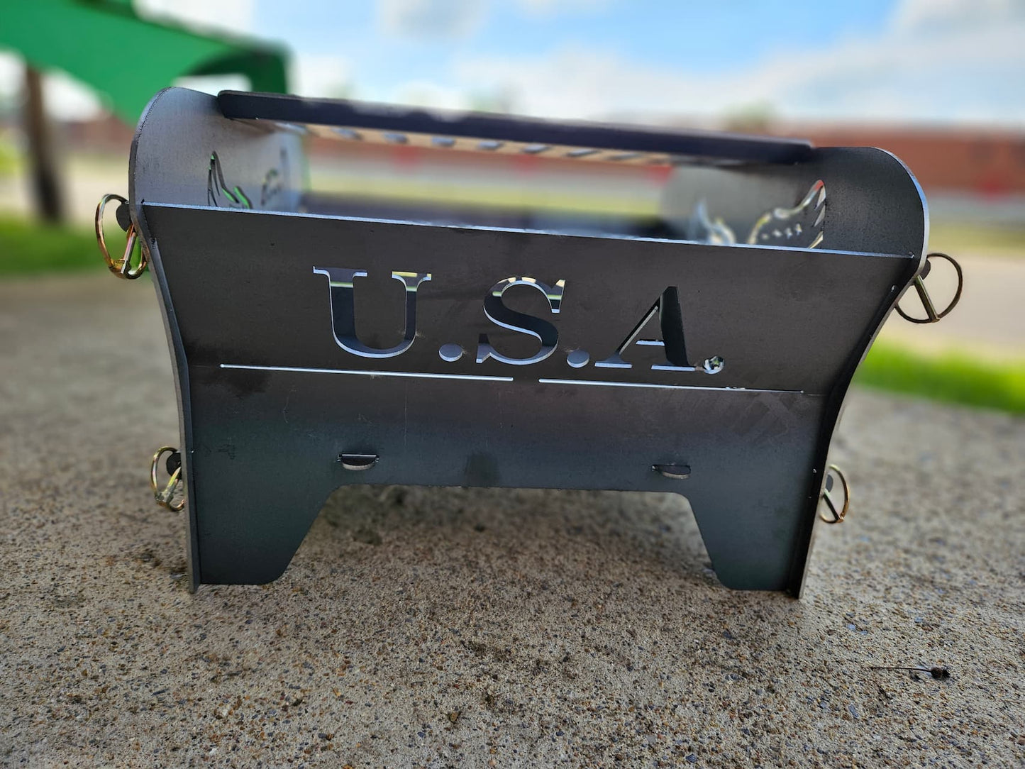 Freedom USA Collapsible Wood Burning Fire Pit
