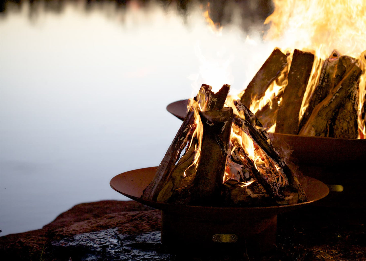 Asia Carbon Steel Fire Pit in Multiple Sizes
