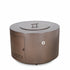 Beverly 36" Steel Powder Coated Fire Pit in Copper Vein finish on white background (lid sold separately).
